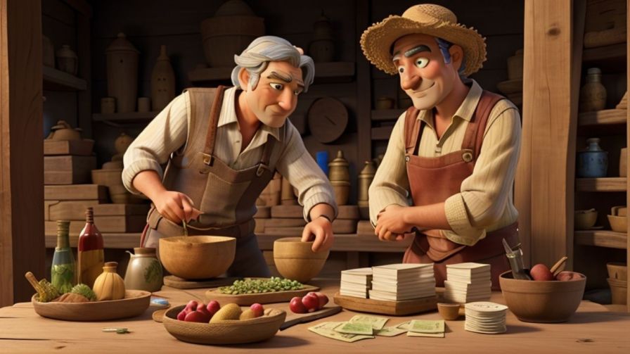 The Farmer and the Moneylender