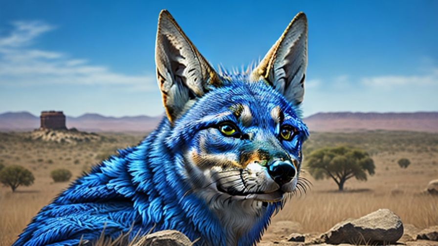 The blue Jackal Story 