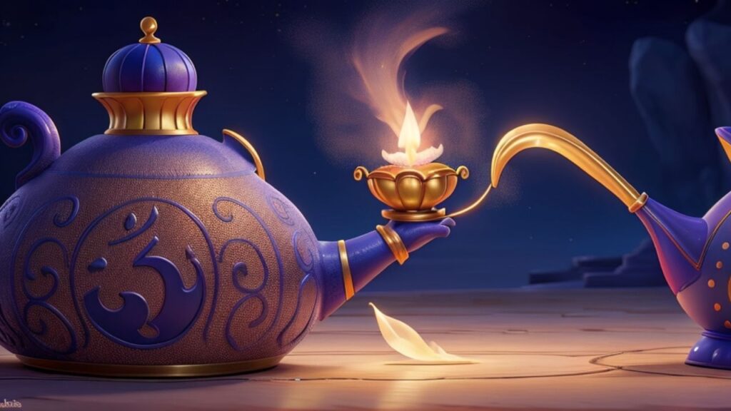 Aladdin and the magic lamp