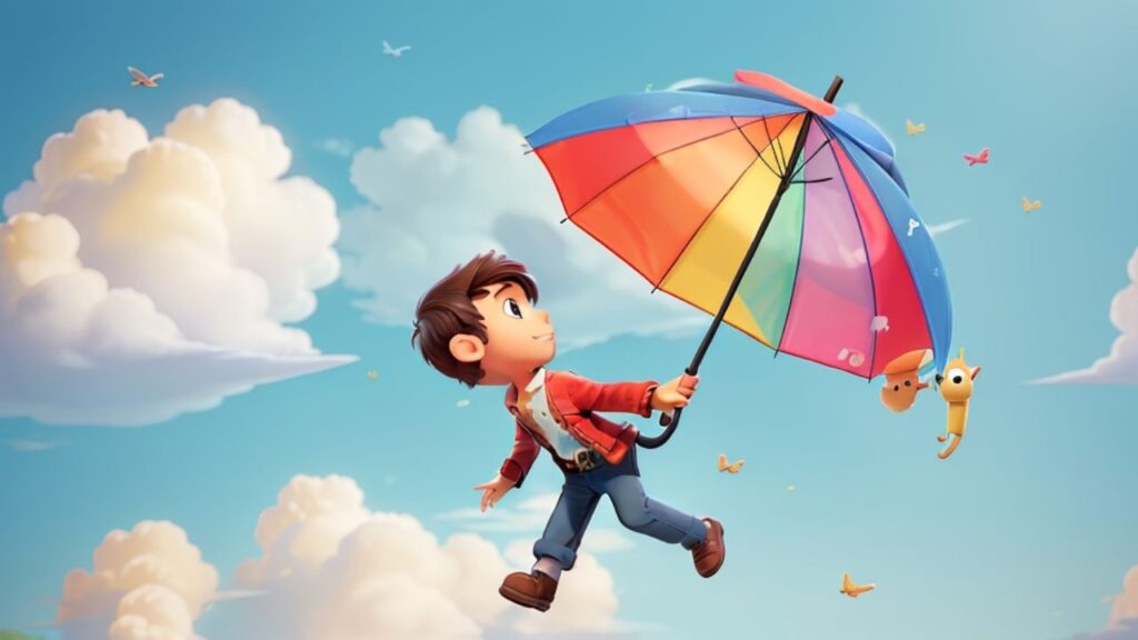 The Flying Umbrella