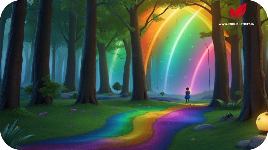 The Magical Rainbow Forest