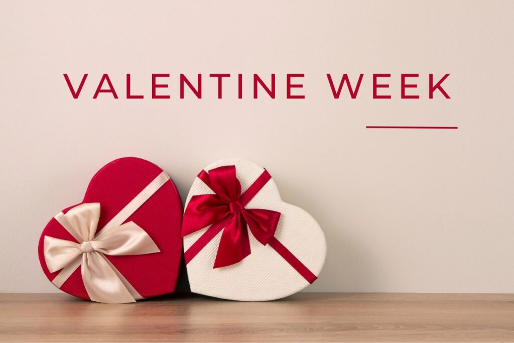Valentine Week 2024 7th-14th February: List, Love Guide, a-z info