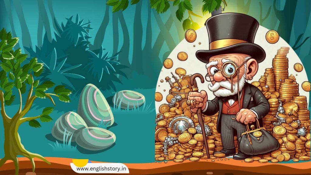 The Miser and his Gold Full Story with Moral English story