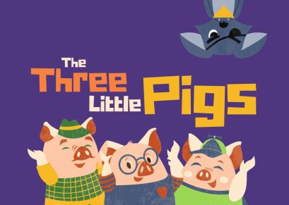 The Three Little Pigs Story with moral